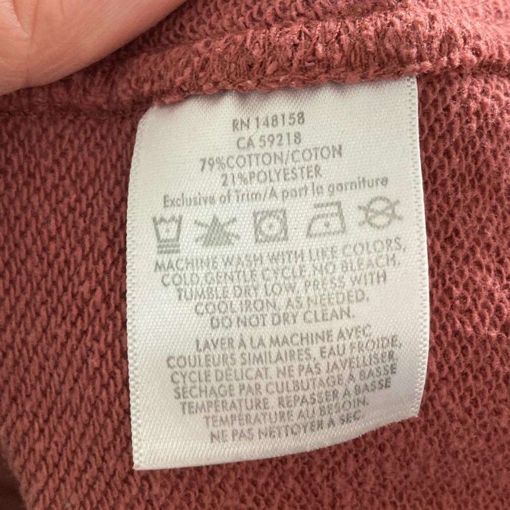 Pendleton Rust Red Crewneck Sweatshirt with Aztec Graphic - Picture 5 of 5